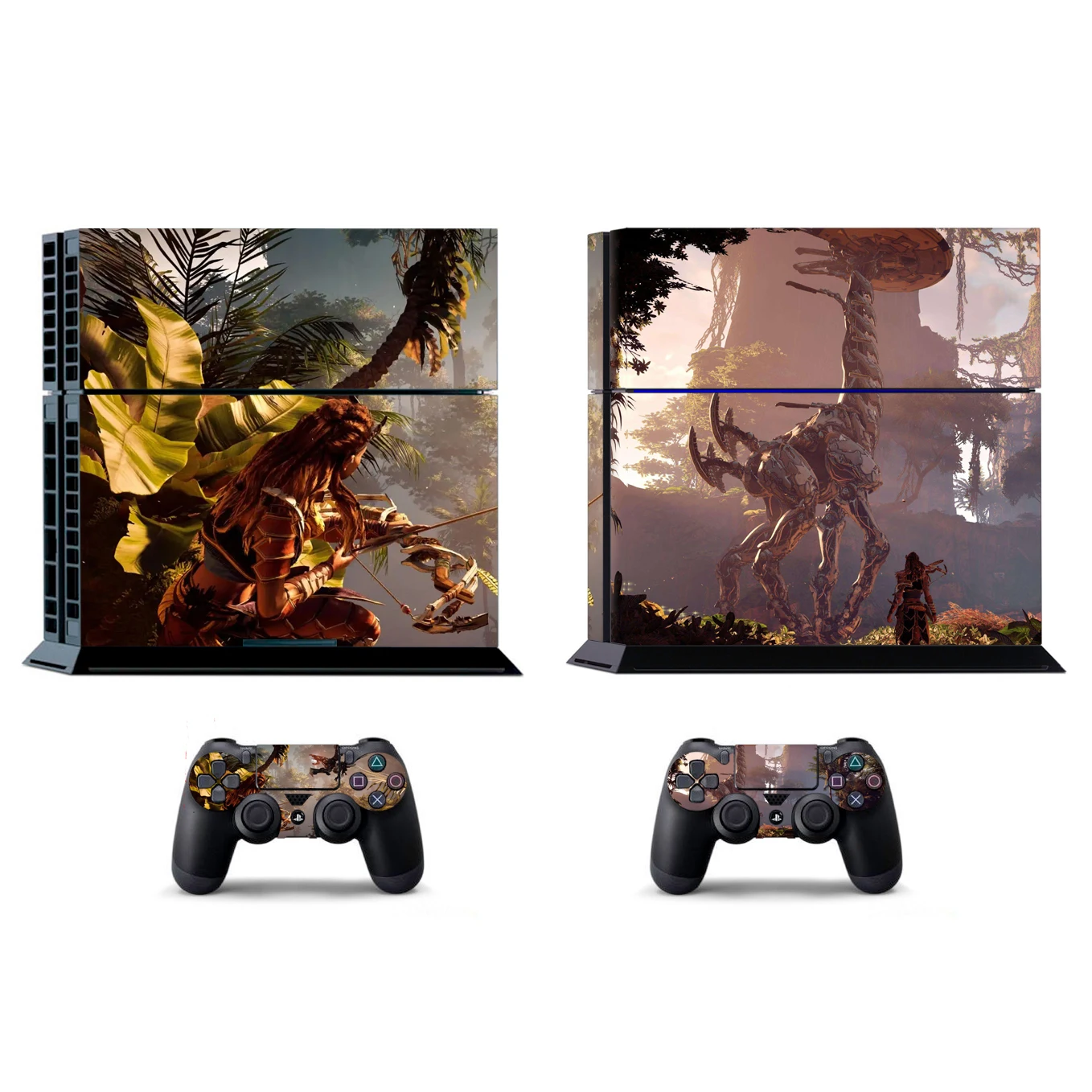 2004 الفينيل ملصق الجلد لسوني PS4 بلاي ستيشن 4 و 2 تحكم الجلود ملصقات