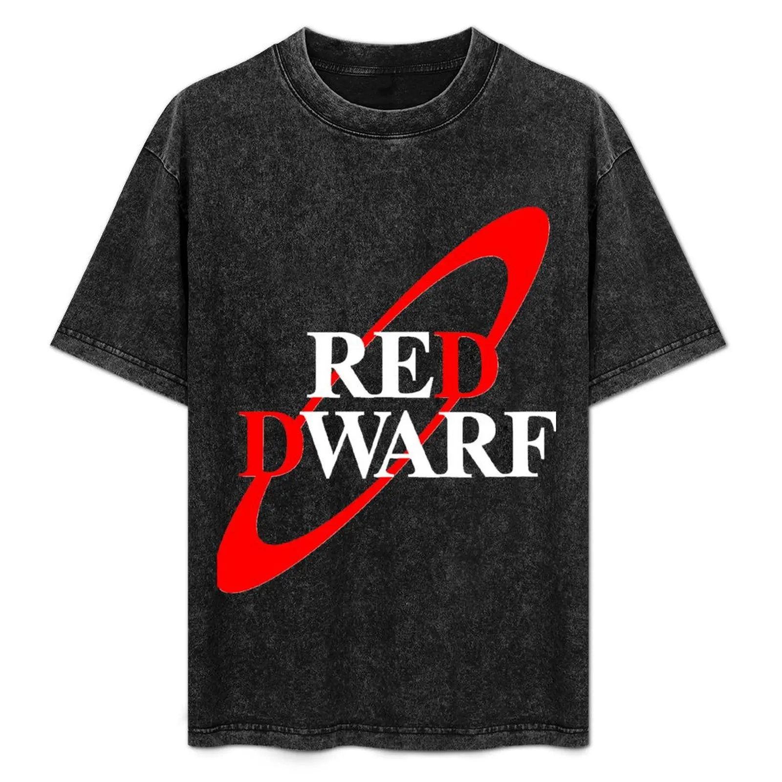 Red Dwarf Logo T-Shirt Copy T-Shirt heavyweights anime clothes men workout shirt