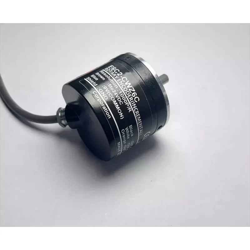 

Инкрементный поворотный энкодер E6C2-CWZ6CH 10-40 В постоянного тока 5 В, логический двухтактный выходный датчик положения угла для автоматизации