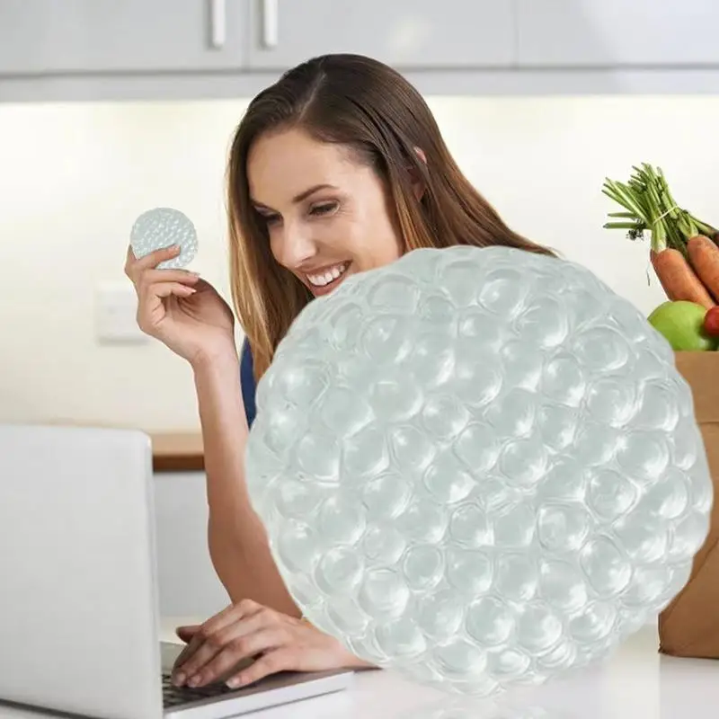 لعبة الضغط على كرة الضغط للأطفال لتخفيف التوتر، لعبة كرة الضغط الممتعة المحمولة المهدئة، لعبة ناعمة للسفر، إدارة الغضب للأطفال