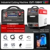 CUT-100 220V 380V 25-30MM Compresor Bult-in Cortador de plasma 100a Corte de plasma 6
