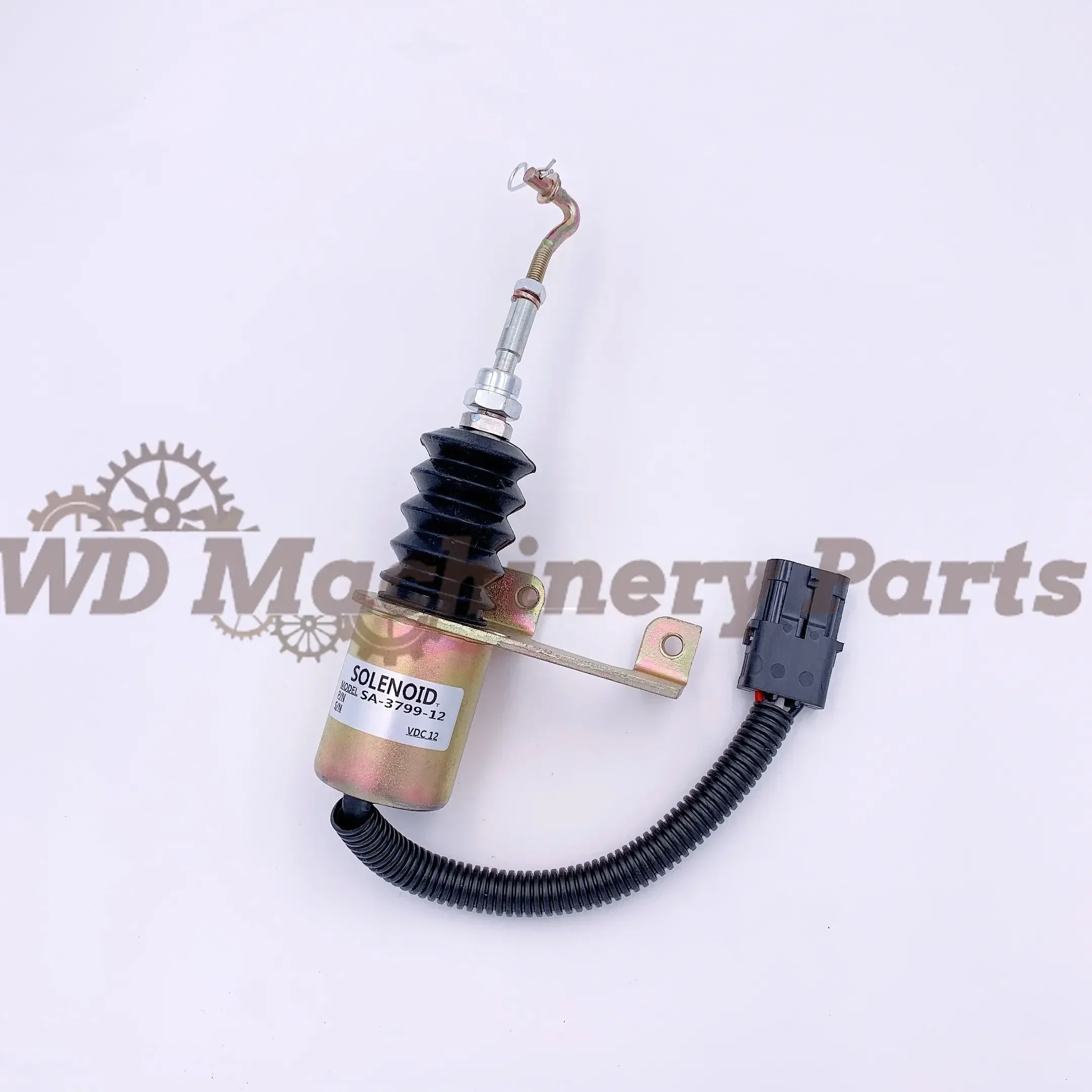 

Engine Stop Solenoid SA-3799-24 6290050 Fuel Shutdown Solenoid for Deutz Bosch 1751ES RSV 24V