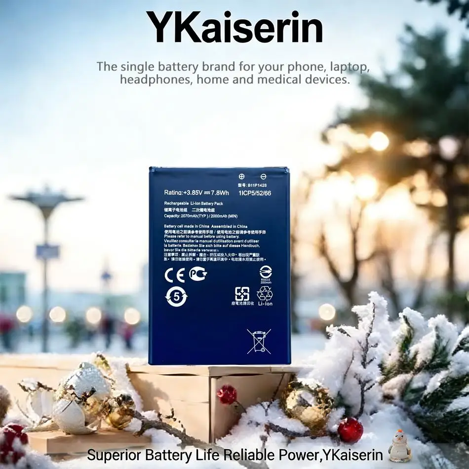 

Легкий аккумулятор 2070 мАч для мобильного телефона Asus Zenfone GO ZB450KL ZB452KG X009DB B11P1428, премиум-замена