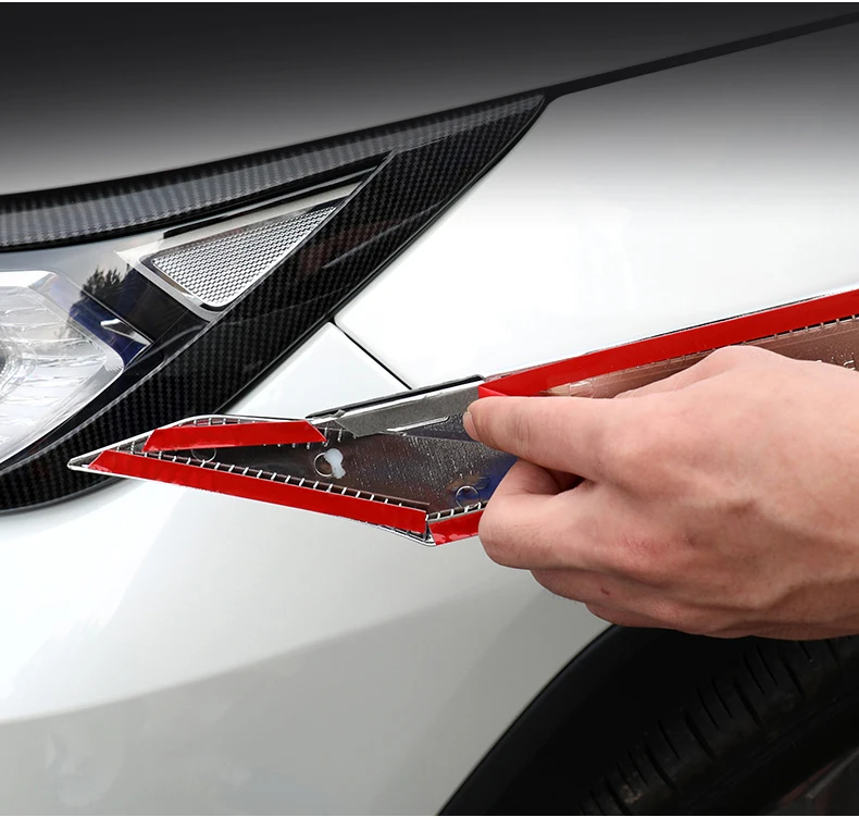 Für Toyota RAV4 XA50 2019 2020 2021 2022 2023 2024 2025 Hybrid Auto Blatt Bord Dekoration Auf Shark Gills Seite trim Streifen Aufkleber – Detail 7