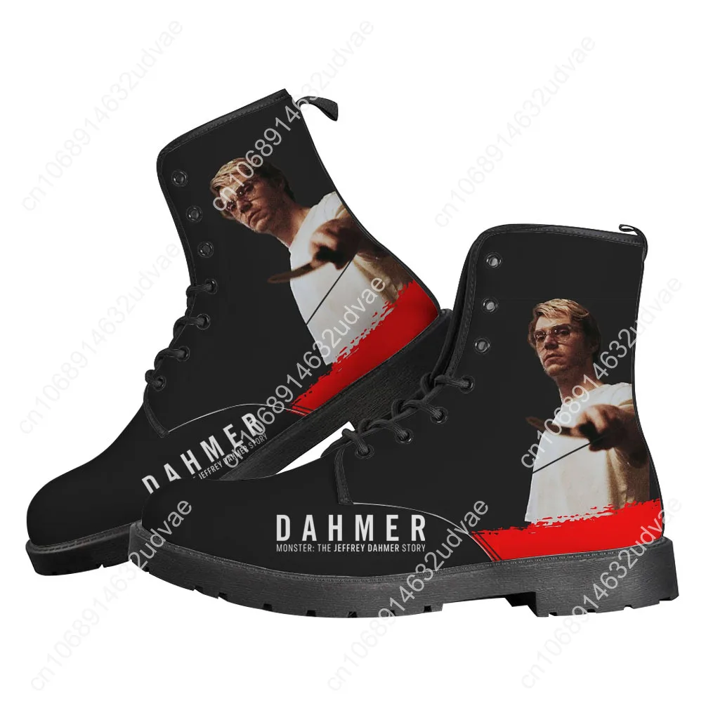 Jeffrey Dahmer Boots Mens Womens Teenager Shoes Casual Boot Hot Movie Outdoor Light High Quality Couple Customize Shoe