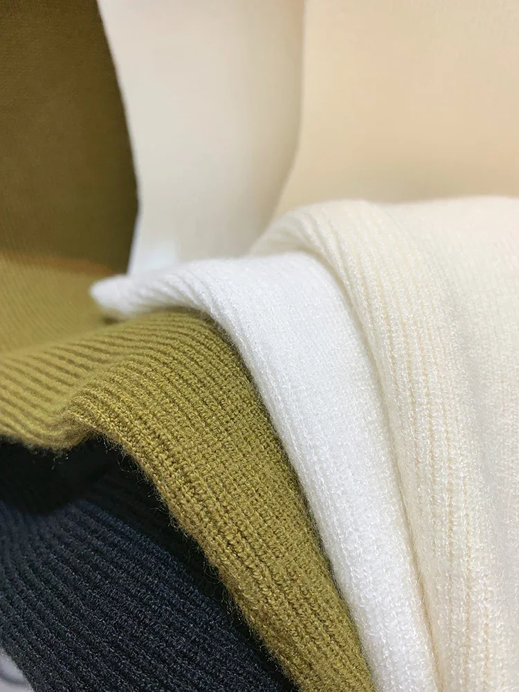 2024 Women's Knitted Vest Sleeveless Slim Short Sweater Solid Color Spring and Autumn Sweater Pullover