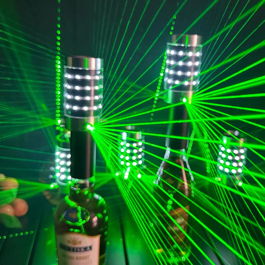 

Rechargeable LED Strobe Baton Champagne Fireworks Bottle Service Sparklers Light Glow Strobe Stick For Nightclub Parties Decor