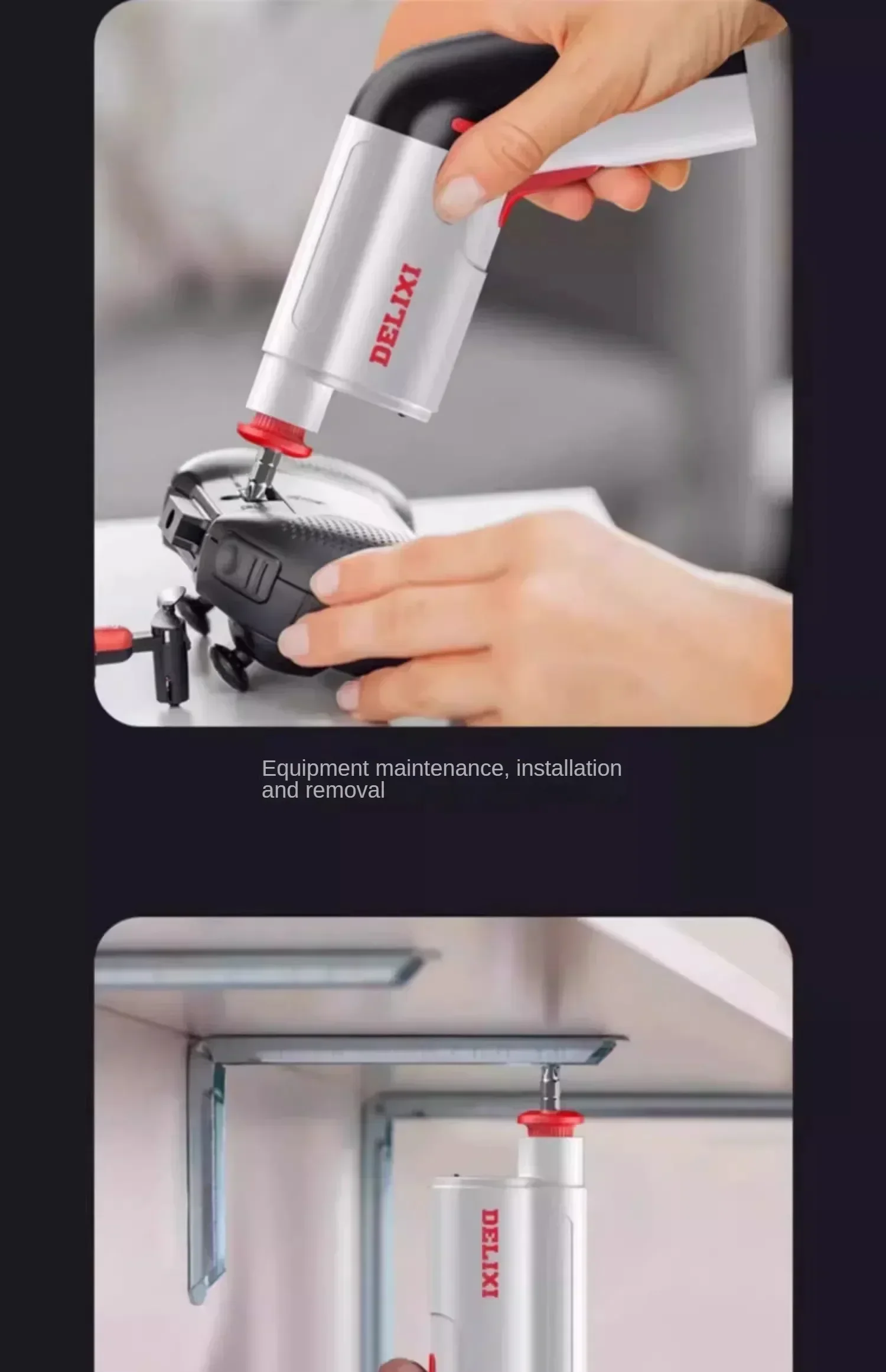 Powerful and Portable Cordless Screwdriver for Household Use