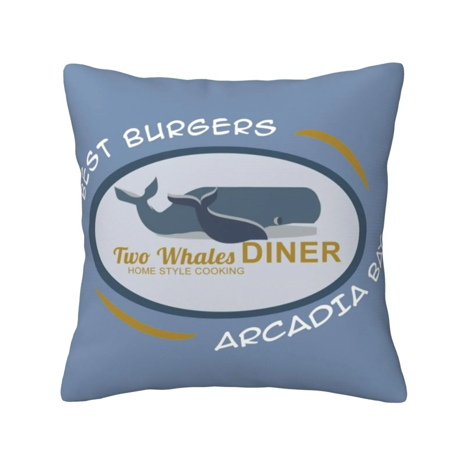 Two Whales Diner Tourist Shirt-Episode 2 Funny Cute Decor Square Pillowcase Two Whales Diner Cosplay Life Is Strange Price