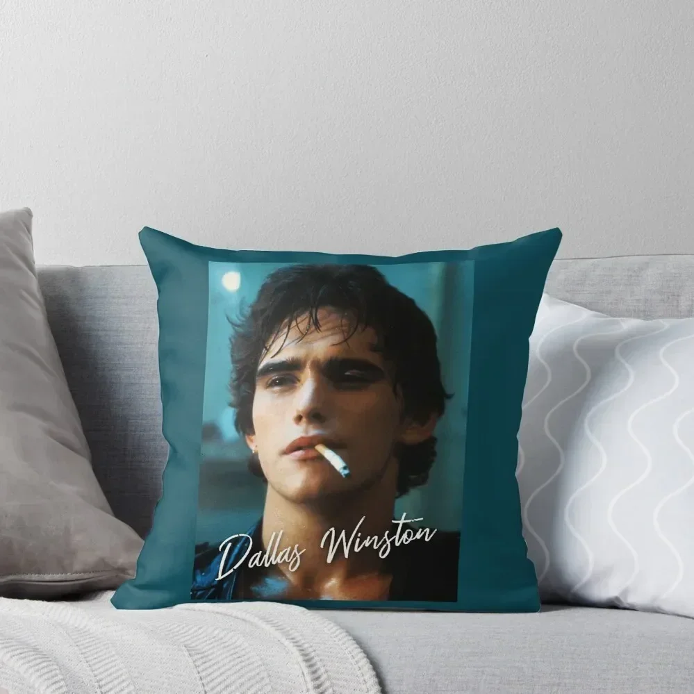 Dallas Winston The Outsiders 80s movie Throw Pillow Pillows Aesthetic luxury decor Pillow Case pillow