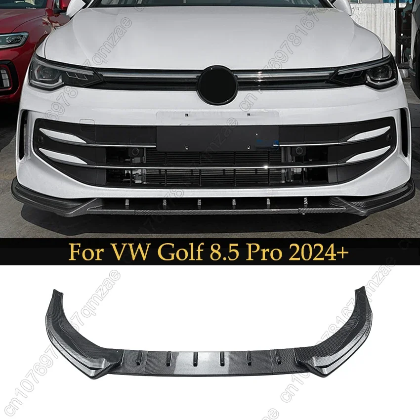 

New Style Front Lower Bumper Splitter Lip Spoiler Diffuser Guard Deflector For VW Golf 8.5 Golf MK8.5 Standard Pro 2024-2025