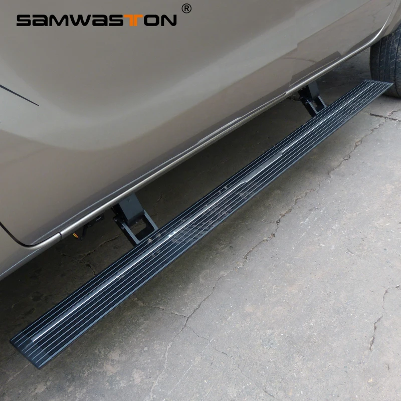 Cc CarAutomatic الطاقة الكهربائية الجانب خطوة تشغيل المجلس لمازدا BT-50 حرة مزدوجة طاقم الكابينة 2015 +