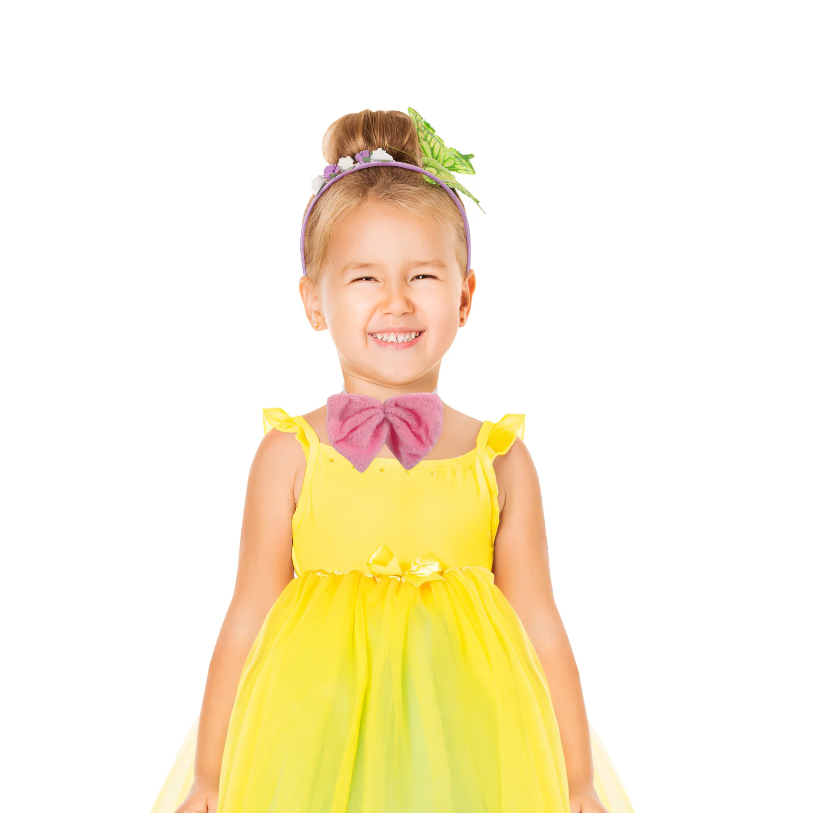 

6pcs Children'S Headband Little Girls Floral Hair Bands Mini Rose Design For Toddler Baby Girl Party Wedding Daily Wear Hair