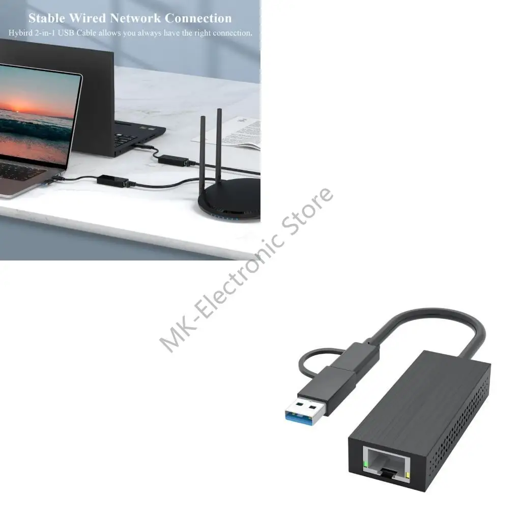

R2LF 2.5Gbps Ethernet Networking Adapter Enabling 2500Mbps Fast Speed for Uninterrupted Online Activity Media Playbacks