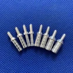 50 stücke Aluminium Nock Pin Pfeil Welle ID 3,2mm 4,2mm 5,2mm 6,2mm Für Carbon Fiberglas Pfeile bogenschießen Pfeil Zubehör