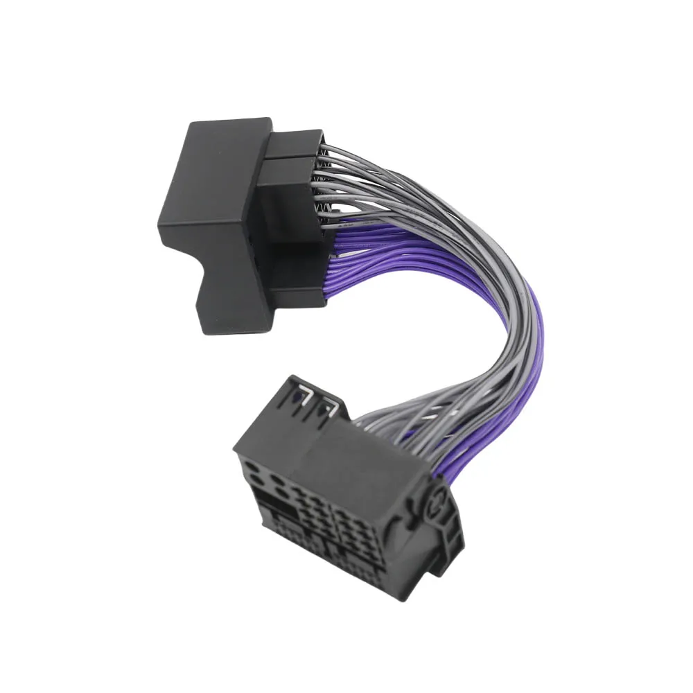 40 Pin Quadlock Extension Adapter Cable Plug Play Wiring Harness for BMW Citroen Ford Mercedes Peugeot VW Audi SEAT Opel Skoda