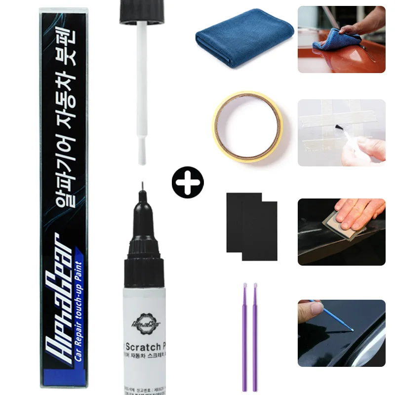 مرسيدس بنز C E S CLASS GLC GLE GLS فرشاة القلم الملحقات الطلاء 040 149 197 650 755 775 792 799 890 992 831 922 696 787 761 989 سيارة اللمس متابعة فرشاة القلم لإصلاح CLA CLE CLS AMG EQE EQE #3