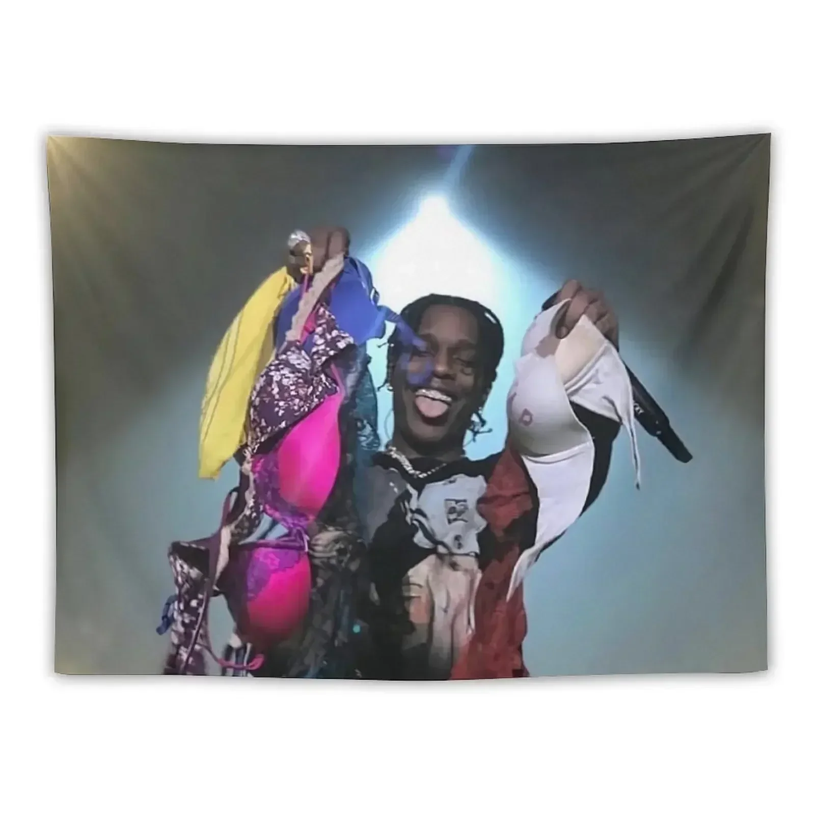 

Sexy Asap Bra Hahaha Tapestry Wallpapers Home Decor Decorative Wall Murals Decor For Bedroom Tapestry