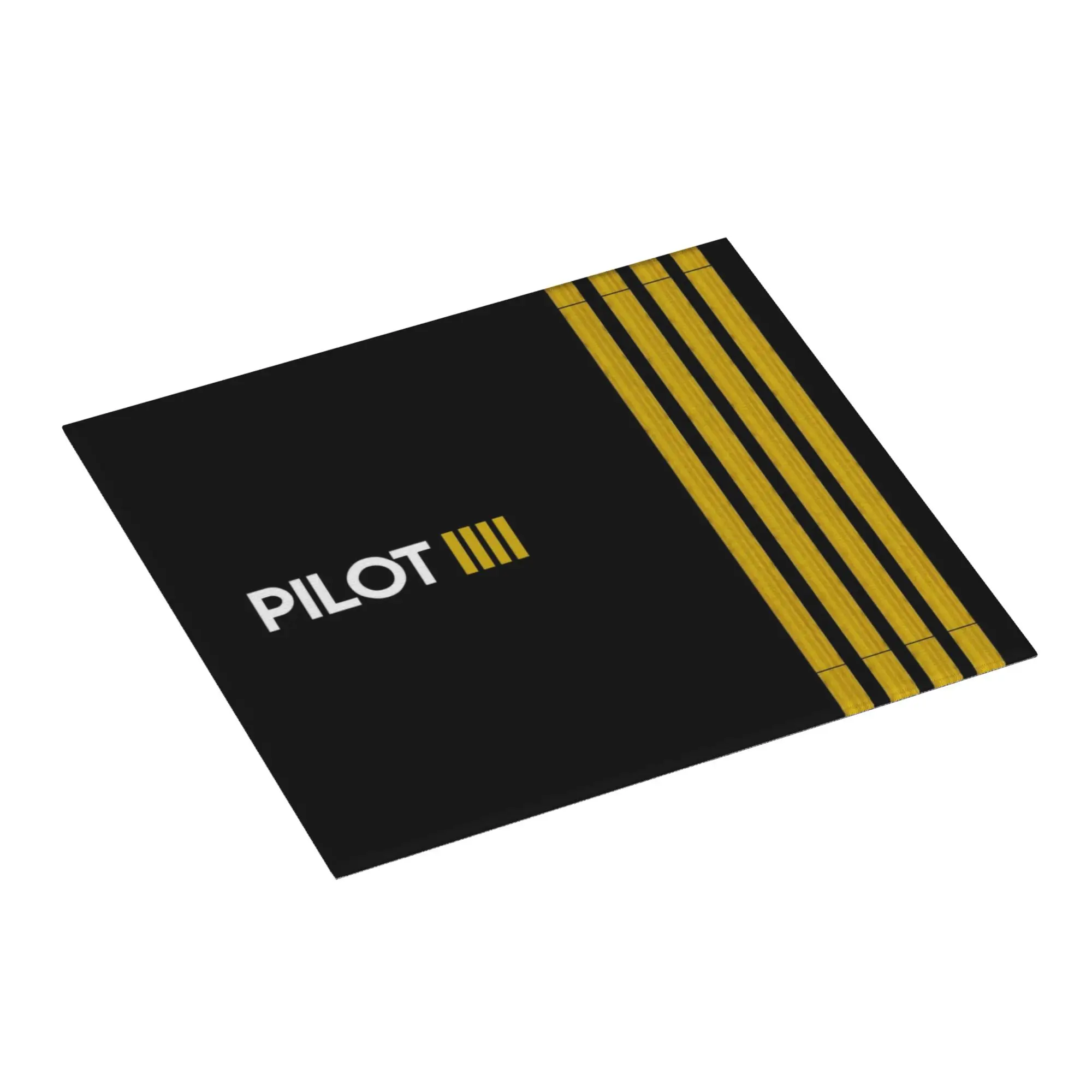 Drying Mat For Kitchen Pilot Captain Stripes Oil Proof Reusable Aviation Airplane Aviator Washable Kitchen Sink Drying Pad