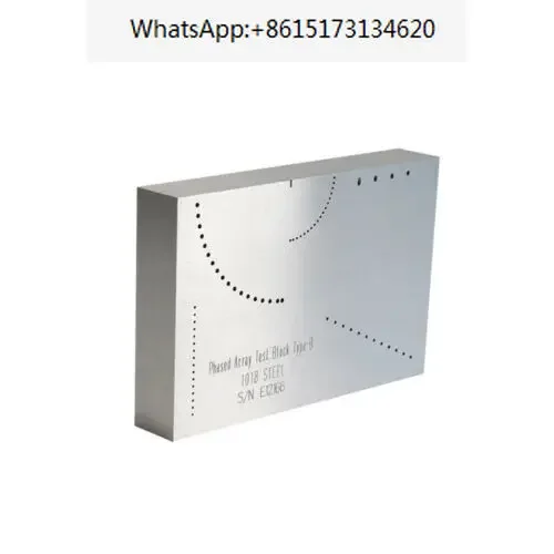 UT test Block&calibration test block Phased Array Assessment  B type MM 1018 Steel ASTM E2491