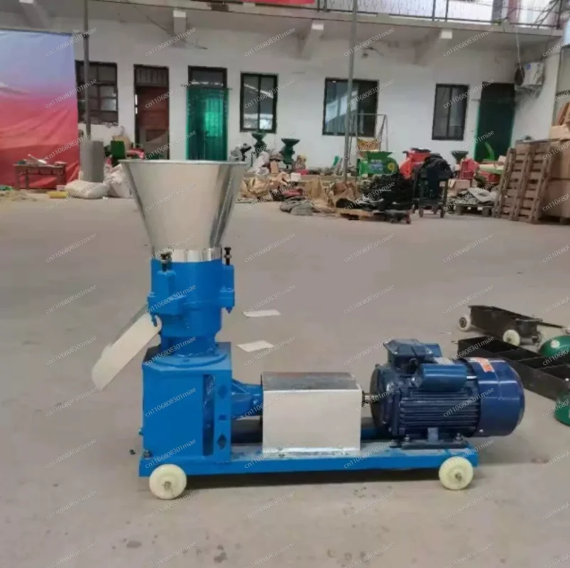 Feed pellet machine Corn wheat bran straw granulator Pellet machine 300 type organic fertilizer extrusion