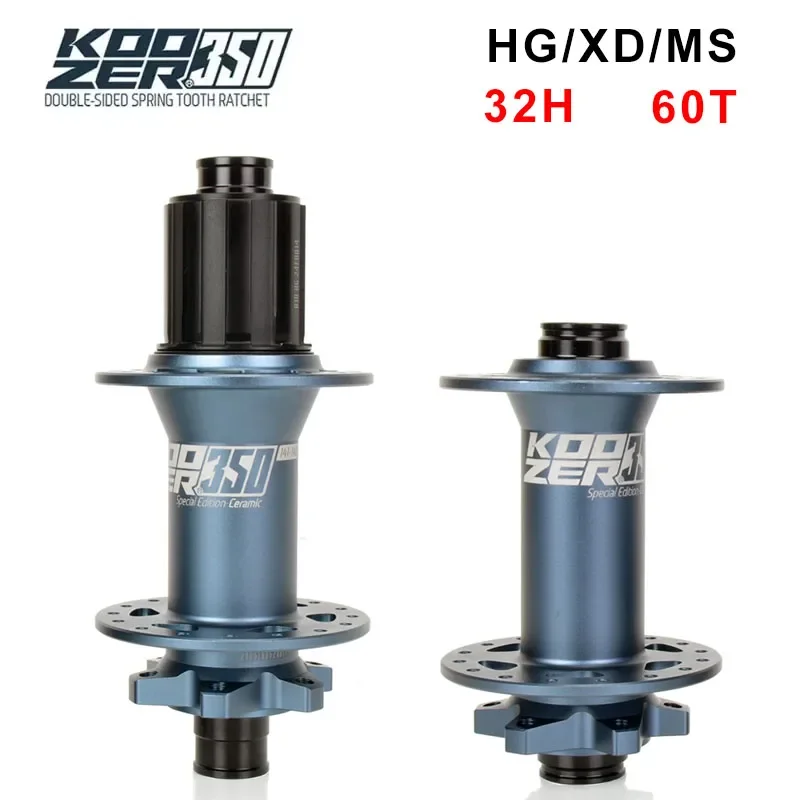 

Koozer 350 32H Boost Ceramic Special Edition HG XD MS 11 12s Ratchet 60T MTB Hubs Cr-Mo Steel 5x141 QR 15x110 12x148 Bicycle Hub