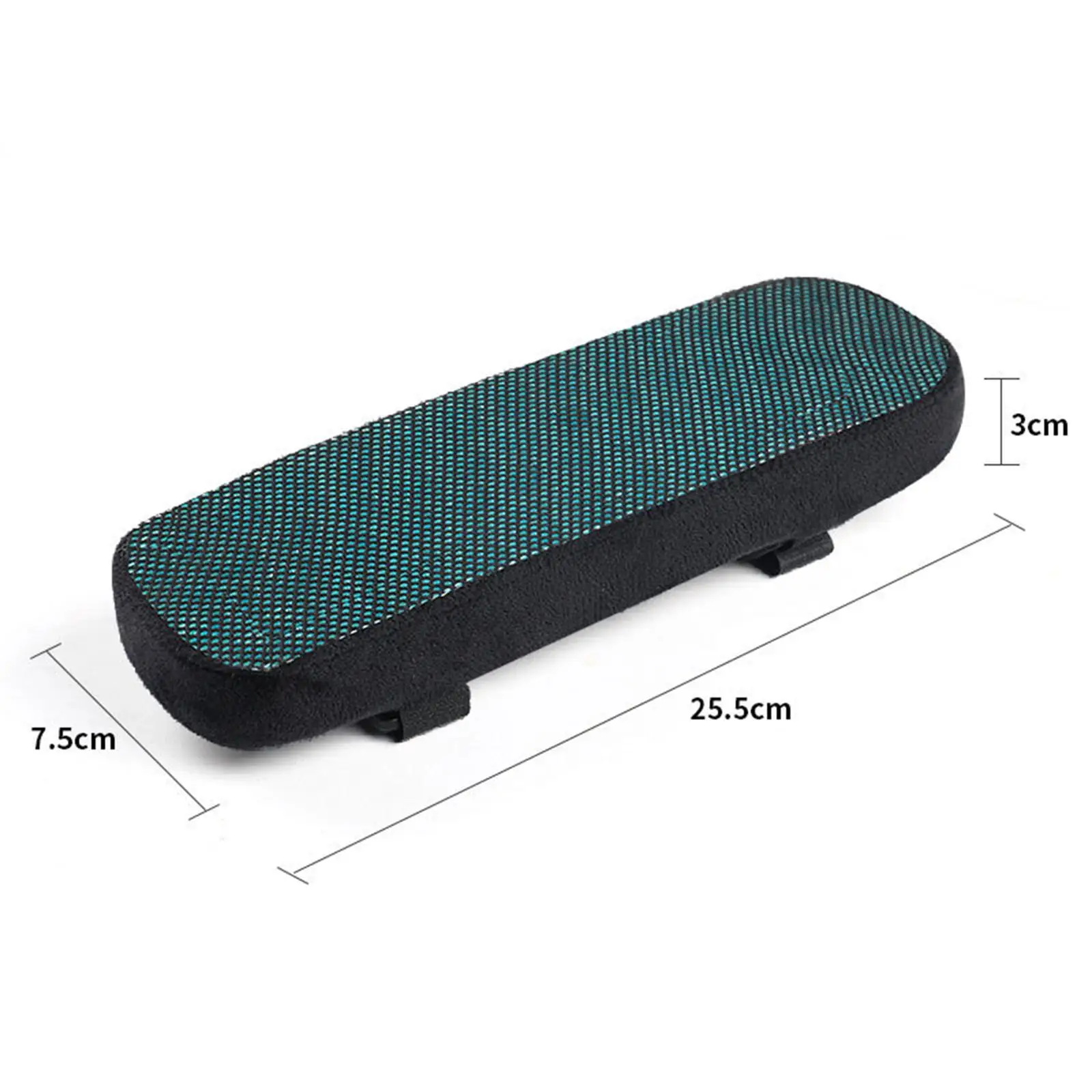 Memory Foam Cushions Polyurethane Pressure Universal Support Memory Covers Gaming Elbow Chair Armrest Armrest Pads Chair Arm