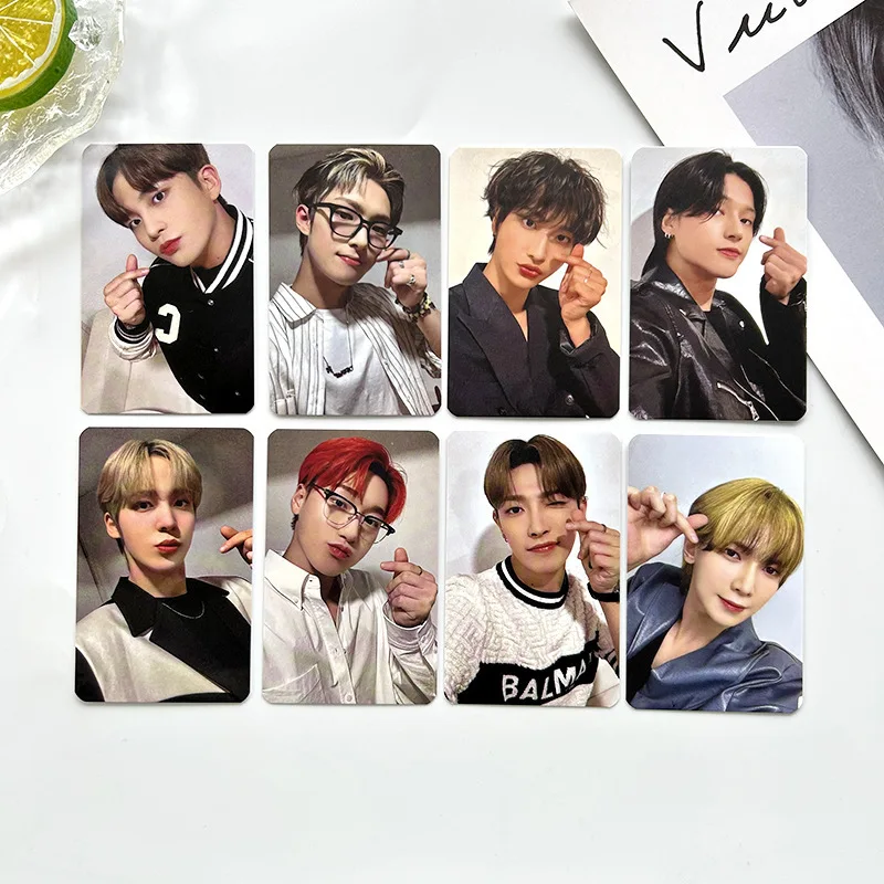 8 Stks/set Kpop Ateez Album Afdrukken Lomo Kaart Hongjoong Seonghwa Yunho Yeosang Jongho Fan Collectie Ansichtkaart Fotokaart