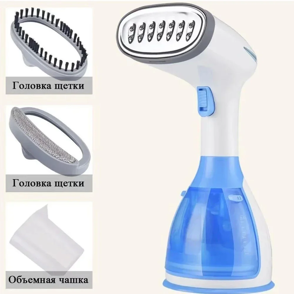 

ez Clothes Mini Steam Iron Handheld Dry Cleaning Brush Clothes Household Appliance Portable Travel 220V EU plug
