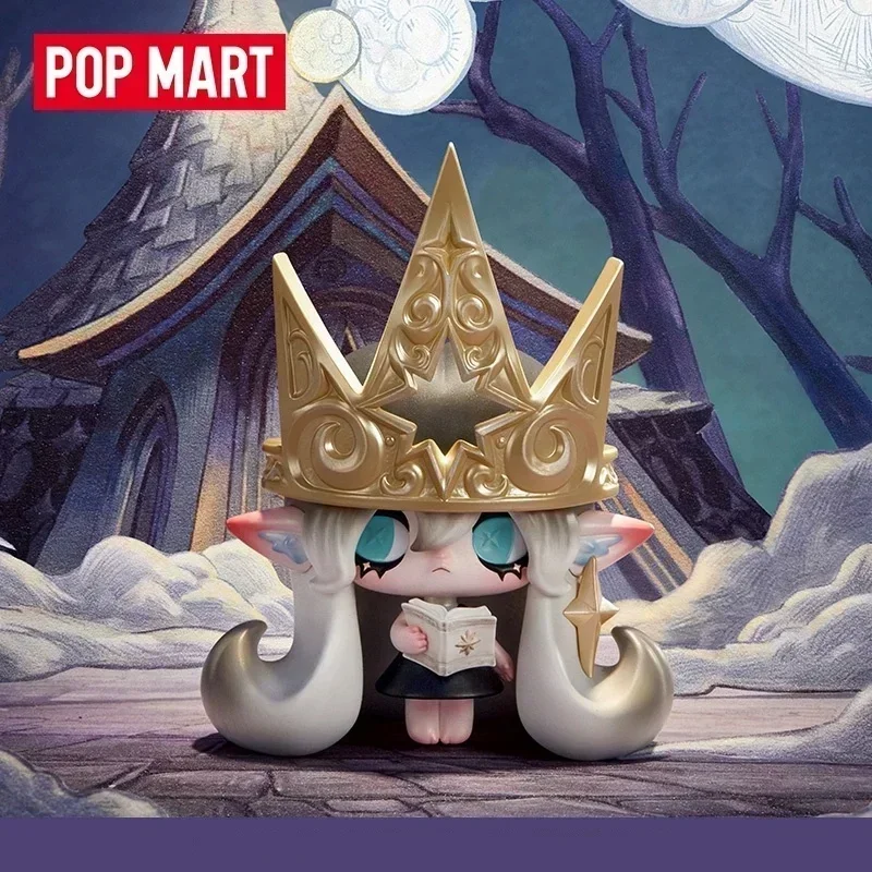 

POP MART 1001MOONS Moona Guardian of Stars Anime Figure Blind Box Kawaii Mystery Toy Ornament Cute Figurine for Home Decor