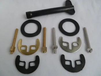 All-Koper Single-Gat Warme En Koude Kraan Hoefijzer Stuk Montage Bevestiging Armatuur Installatie Schroef Staaf Reparatie Mouw tool