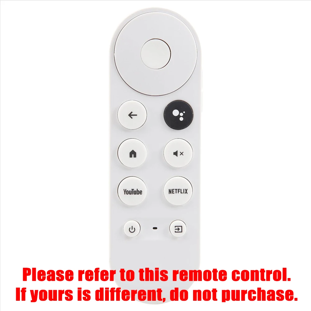 Silicone Protective Case for Google Chromecast SmartTV Remote Control Non-slip Soft Durable Shockpro Protective Cover Shell