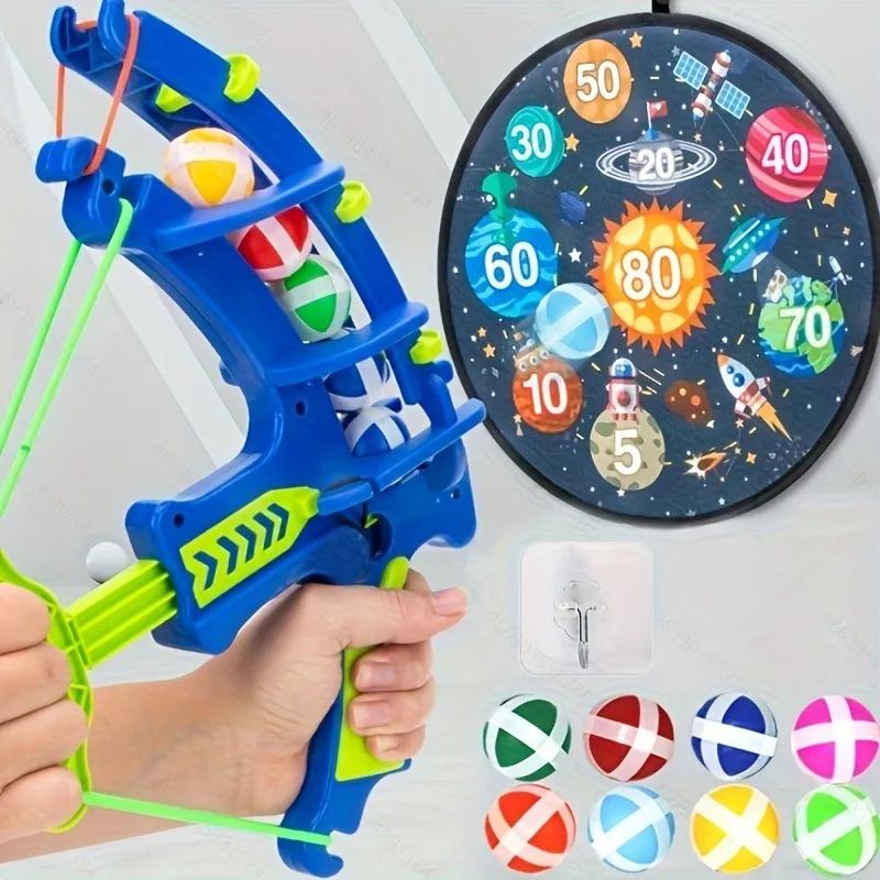 

Sticky Ball Dart Plate Set,Suitable for Indoor and Outdoor Sports, Perfect Parent-Child Interactive Game Toys for Kids