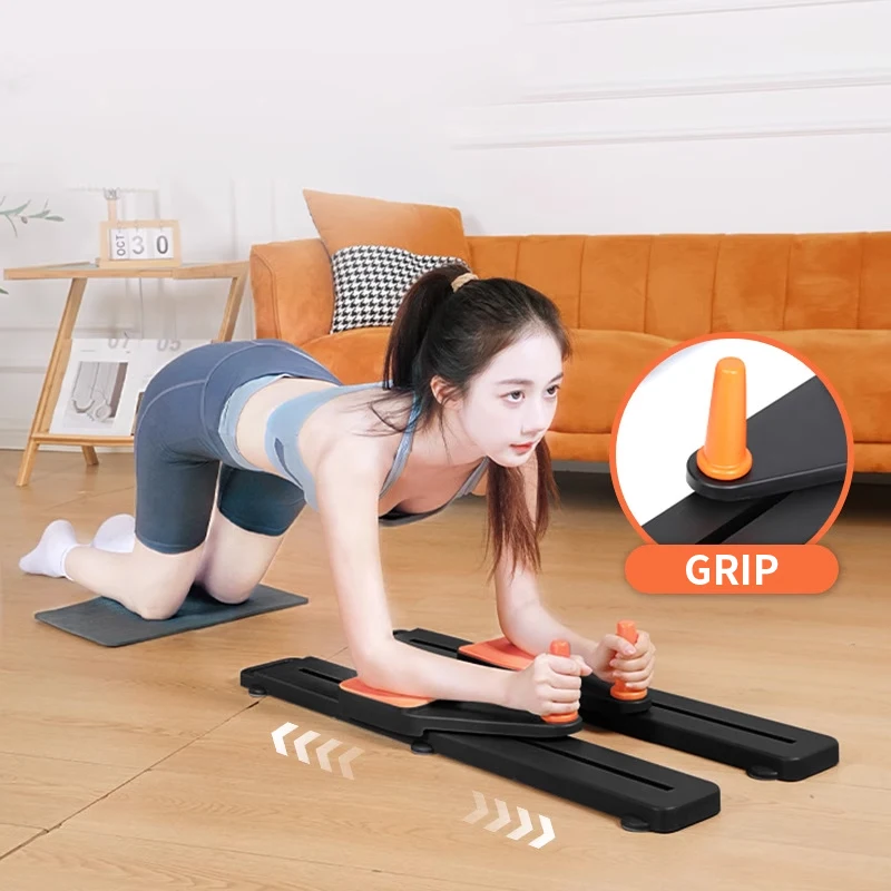 New multifunctional split abdominal board, indoor ski machine, pelvic floor muscle training tool with pull rope