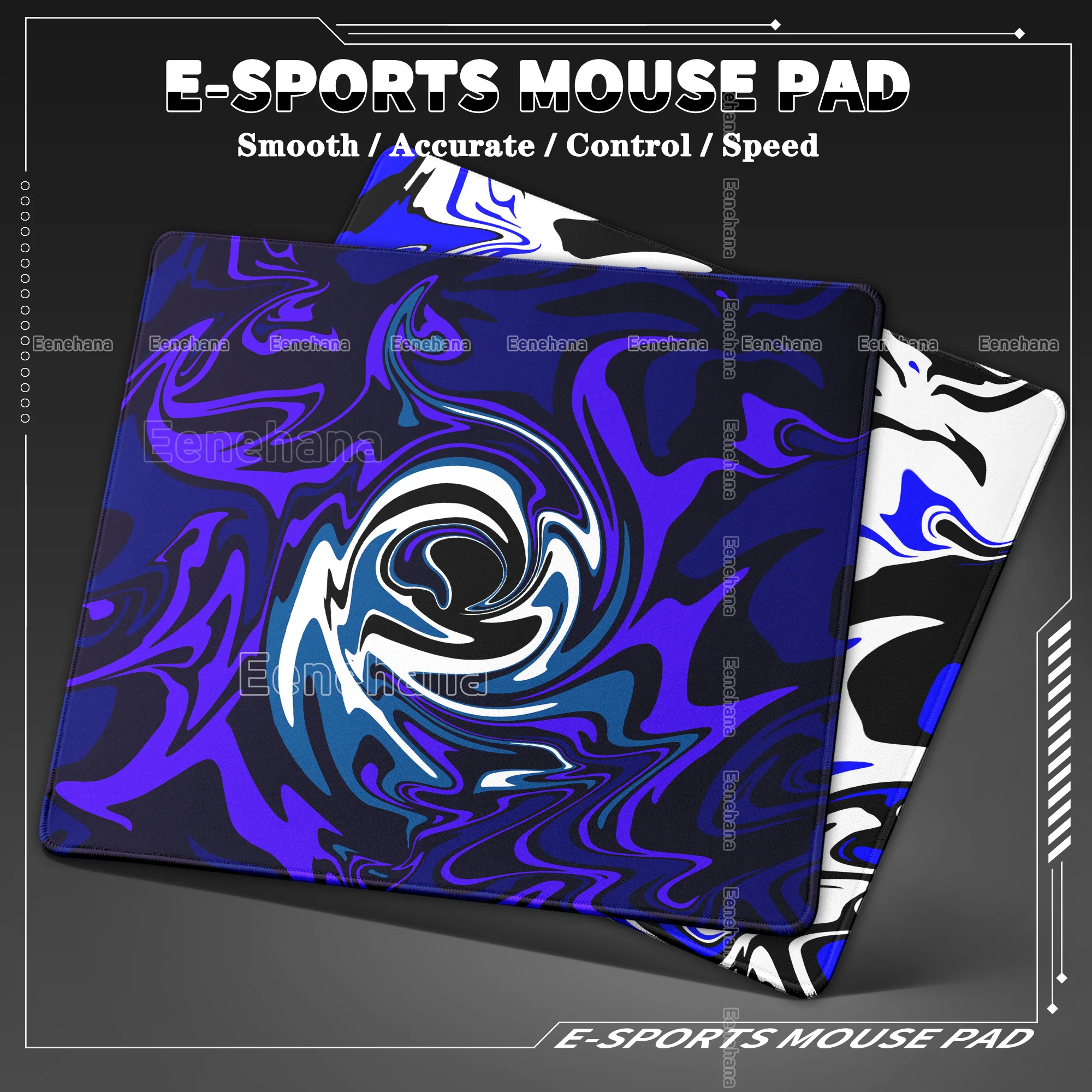 

New Fluid Minimalist Art PC Gaming Liquid Mouse Pad Office 45x40CM Speed E-sports Gamer Waterproof Home Setup Gaming Decoration