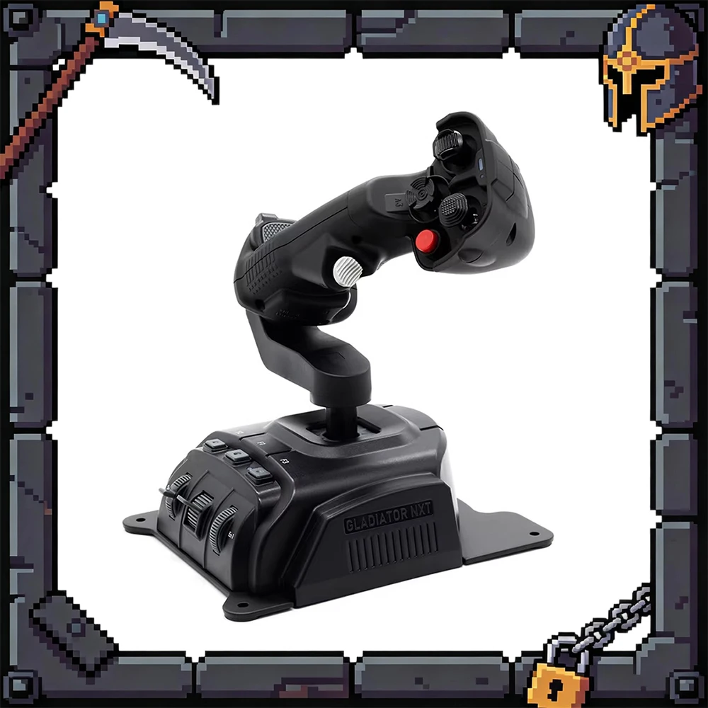 

VKBSIM GNE Omni Throttle Game Rocker Omnidirectional Throttle Adapter Simulated Flight Rocker Gladiator NXT EVO Base For Gifts