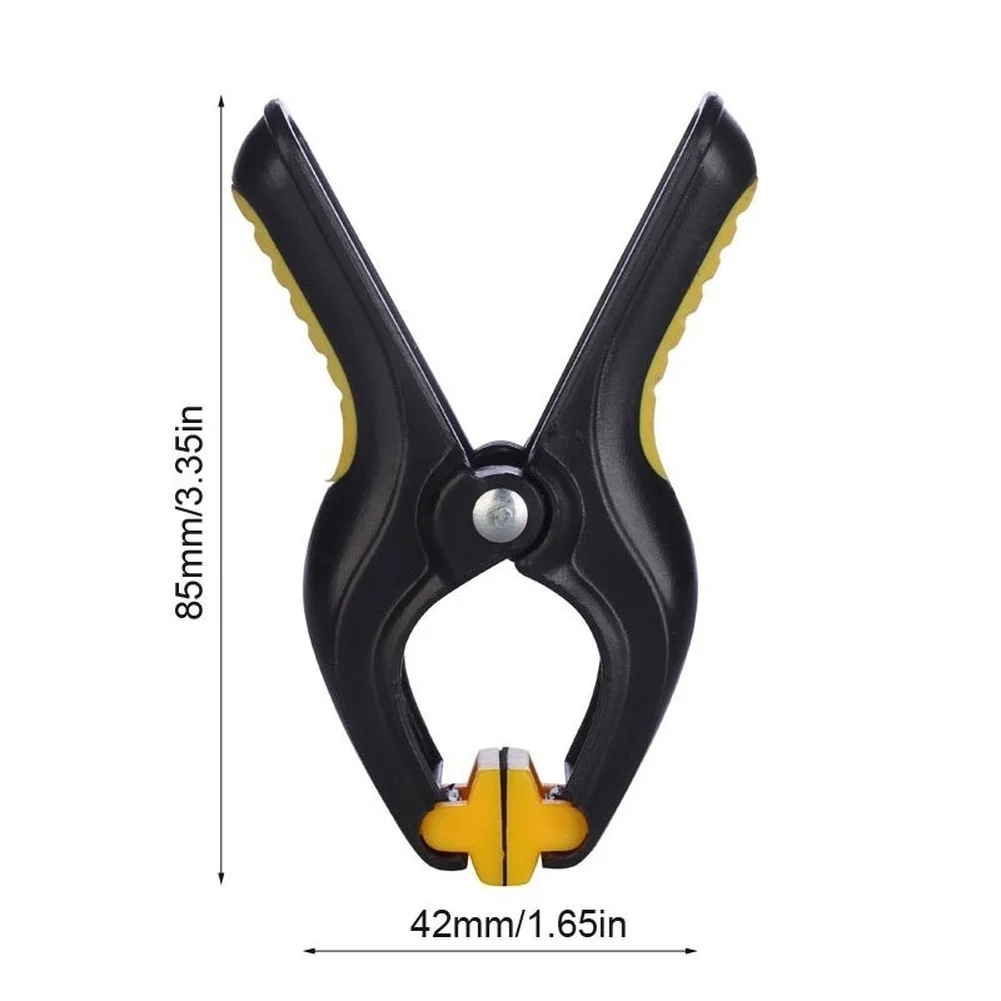 3 Inch Plastic A Clamp Nylon Spring Design for Smartphone Screen Repair Fixturing and Alignment ABS 85 x 42 mm