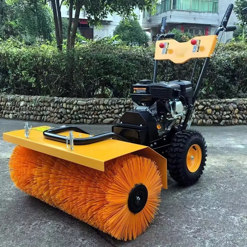 Heavy Duty Snow Blower High Power Petrol Snow Sweeper for Outdoor Road