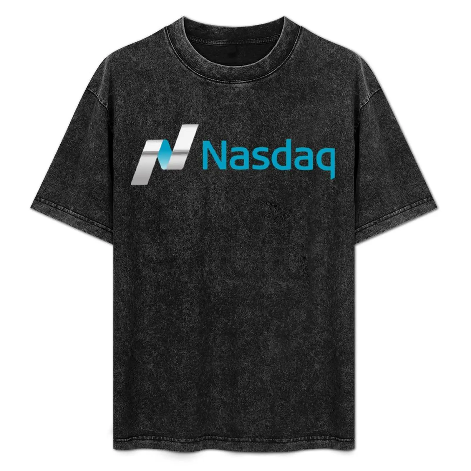

Nasdaq stock For Fans T-Shirt Active Sports Short Sleeve Cotton Shirt