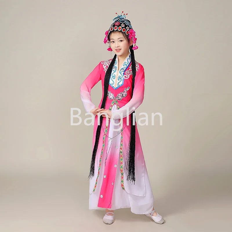 Beautiful Floral Performance Costumes, Classical Pear Blossom Dance Costumes