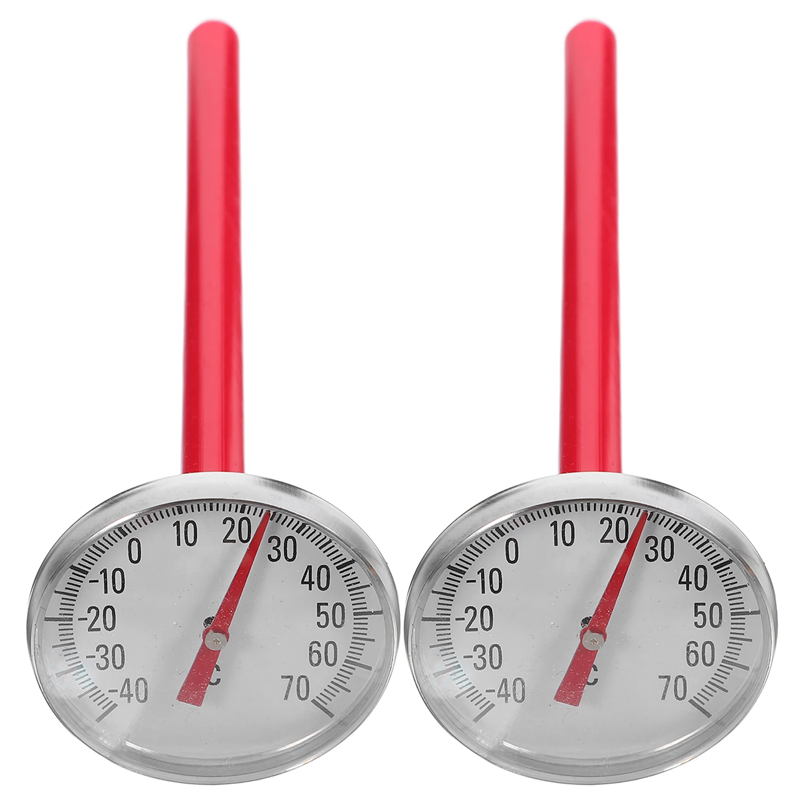 

2pc Car Air Conditioner Thermometer Automotive Dashboard Temperature Gauge for Vehicle Home Use Mechanical Hygrometer No