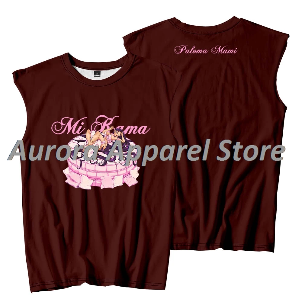 بالوما مامي مي كاما بلا أكمام تي شيرت Codigos De Muneka Merch النساء الرجال موضة تانك القمم المحملة #1