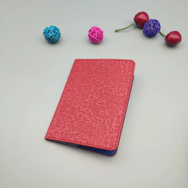 New Fashion Women Passport Cover Elegant Cute Case Travel Passport Holder Travel Card Document Protector Paspoort Cover