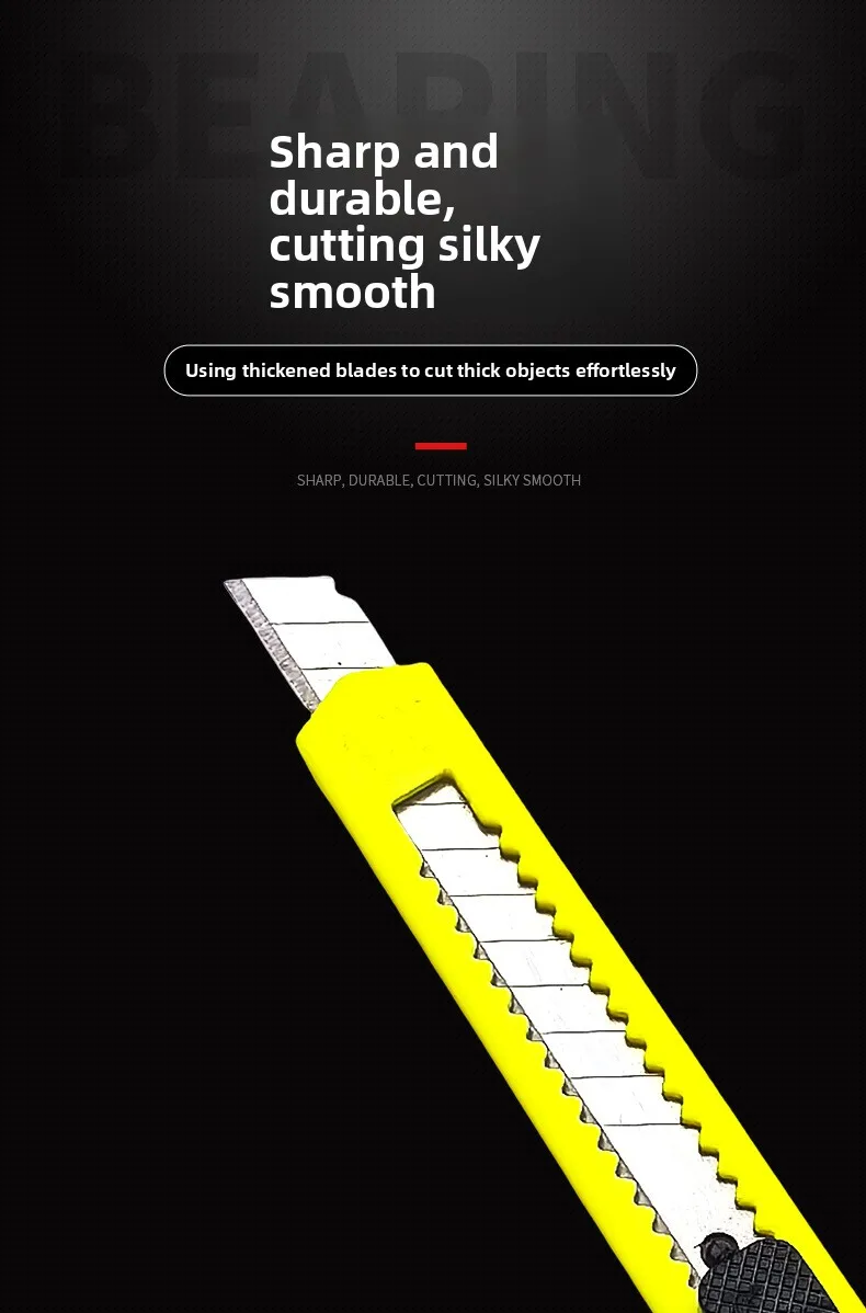 Small Utility Knife, Portable Ultra-sharp Paper Cutter, Student Office Supplies, Safety Lock Design