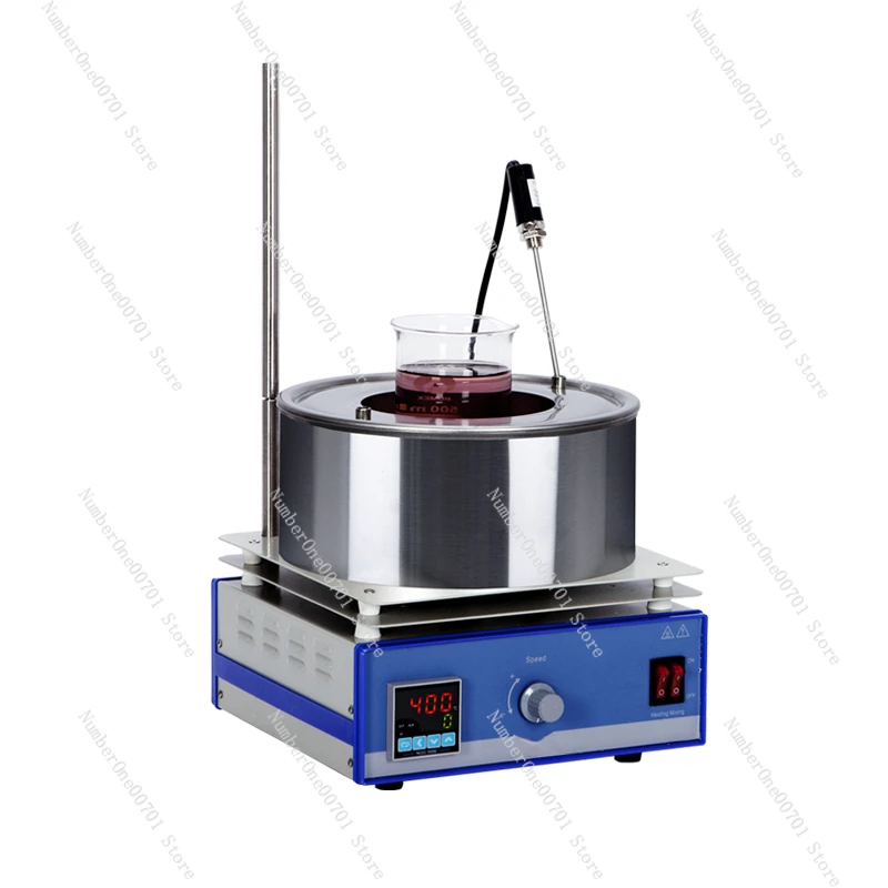 Collected heat magnetic stirrer Laboratory chemical constant temperature heating digital display water bath oil bath