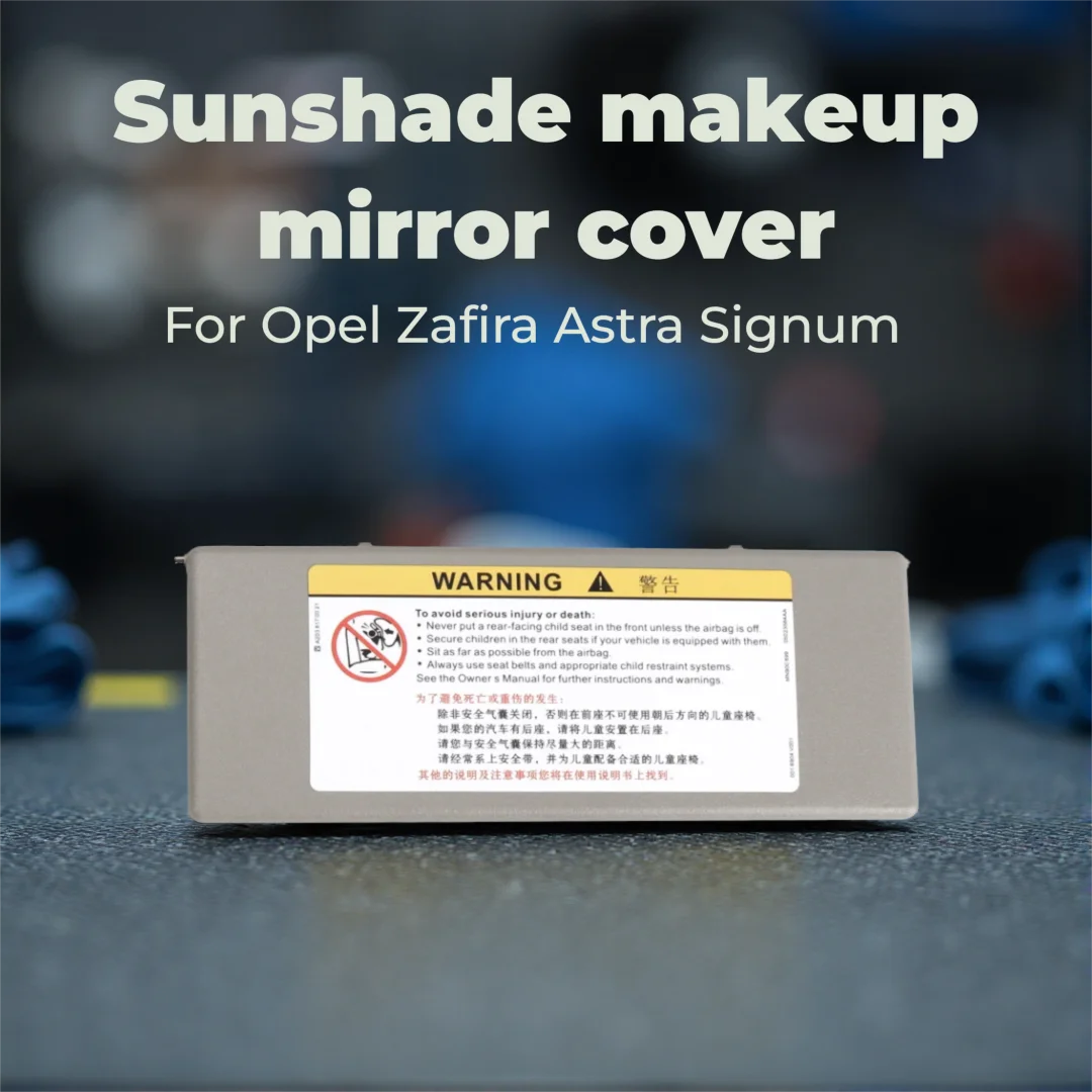 Car Interior Mirror Makeup Mirror Auto Sun Shade Visor Mirror Cover For Opel Zafira Astra Signum 2004-2010