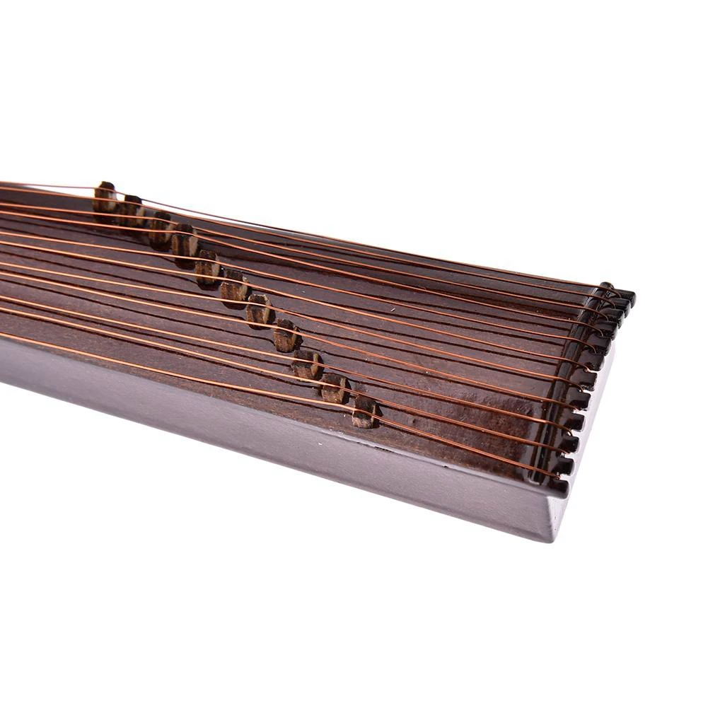 【العوامات العلوية】آلة موسيقية صغيرة مصنوعة يدويًا من خشب Guzheng نموذج زينة هدايا تذكارية #1