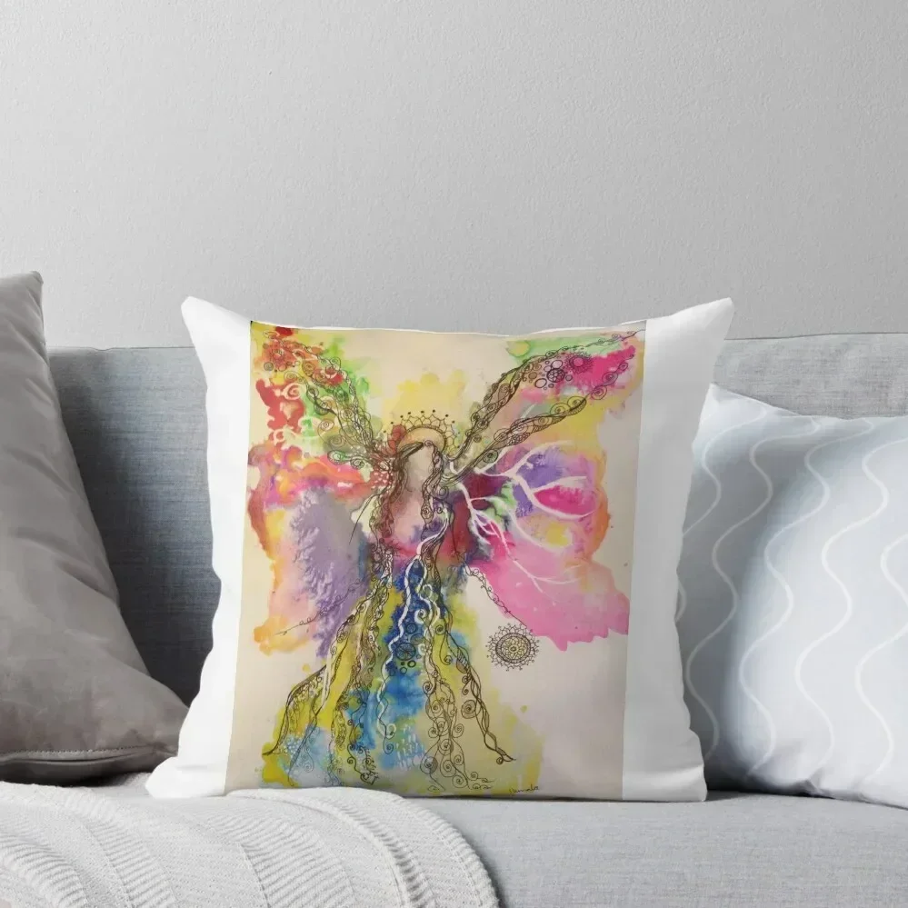 Butterfly Wings Angel Throw Pillow Cushion Cover For Sofa Cushions For Children Decorative Cushions For Living Room pillow