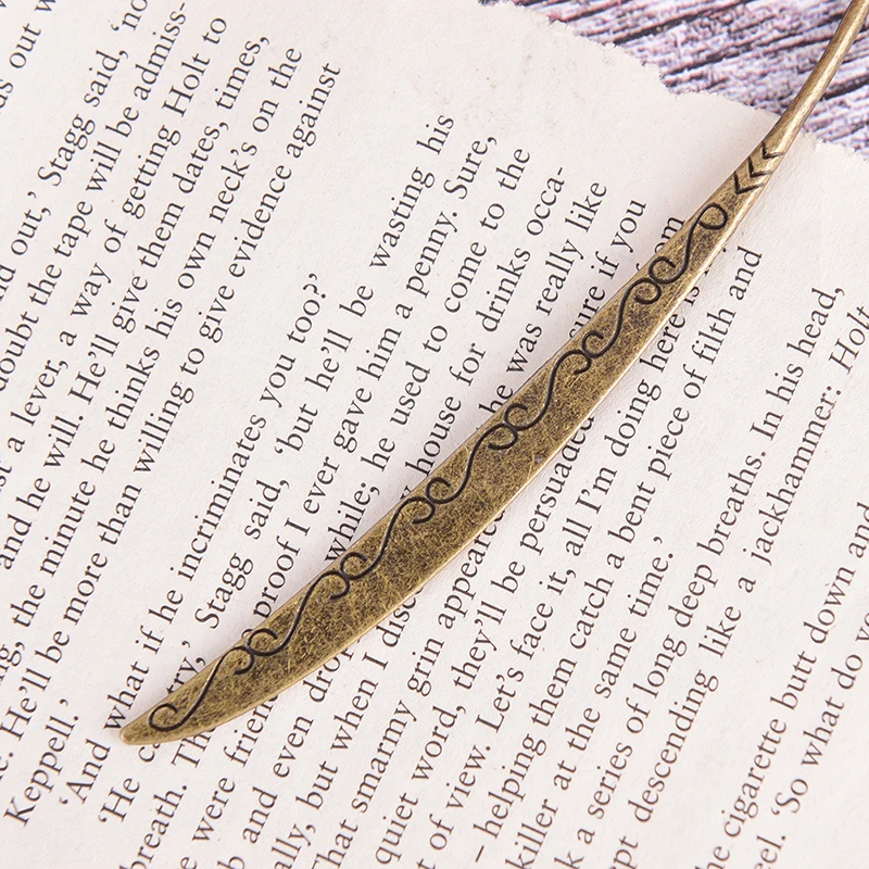 علامة مرجعية معدنية عتيقة للكتب وطلاب المدارس ، إبداعية وعتيقة ، ساعة لطيفة ، دلفين ، ملاك ، تصميم فلامنغو ، هدية جميلة