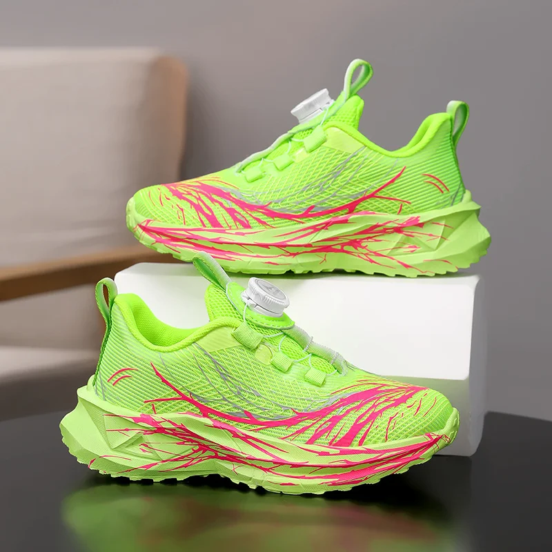 

Дизайнерские модные детские кроссовки для девочек, дышащая спортивная обувь на платформе для мальчиков, размер 40, легкие детские кроссовки, кроссовки